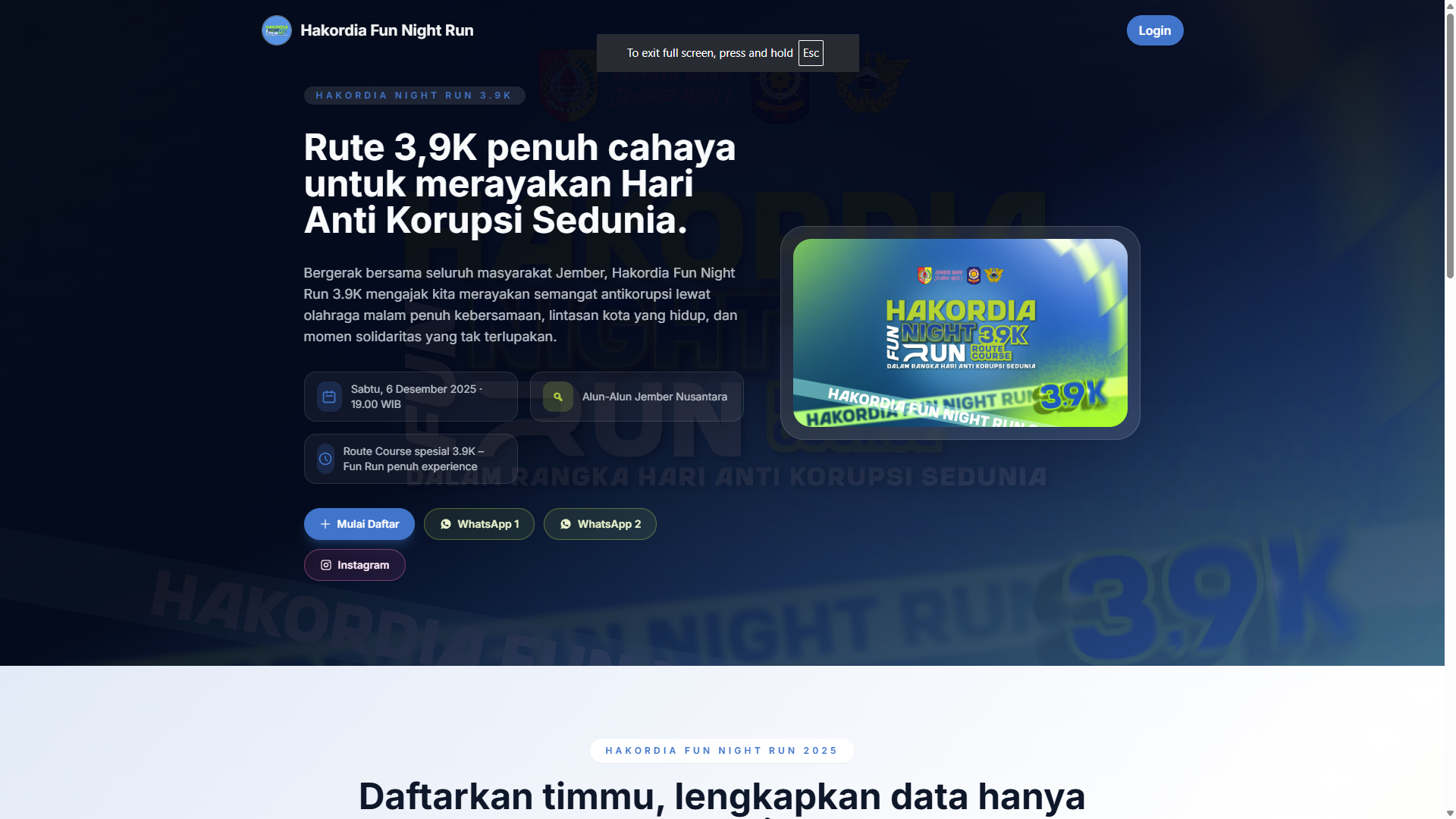 Hakordia Running